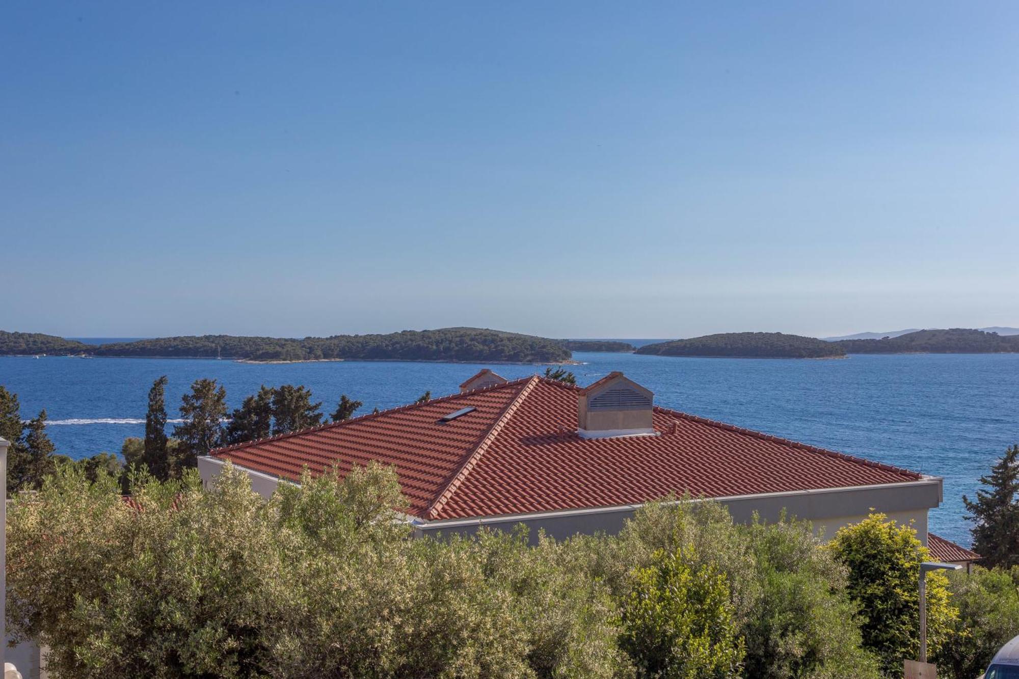 Hvar Pavicic Top View Apartments フヴァル エクステリア 写真